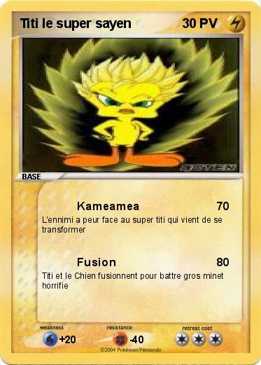 Pokemon Titi le super sayen