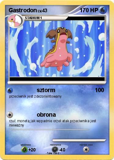 Pokemon Gastrodon
