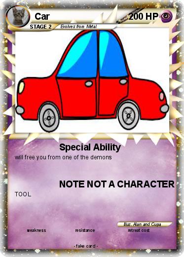 Pokemon Car