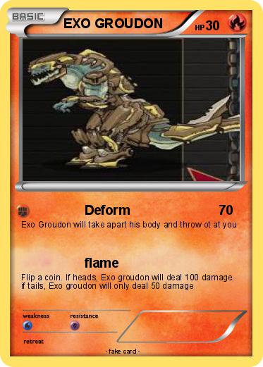 Pokemon EXO GROUDON