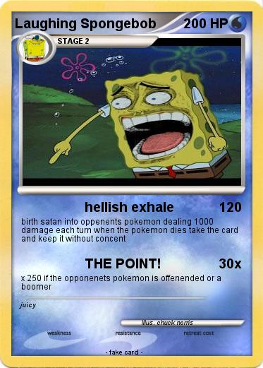 Pokemon Laughing Spongebob