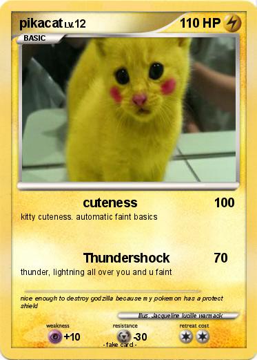 Pokemon pikacat