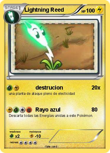 Pokemon Lightning Reed