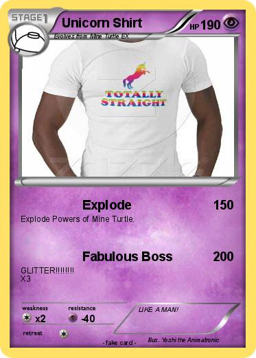 Pokemon Unicorn Shirt