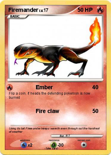 Pokemon Firemander