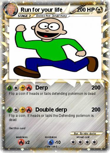 Pokemon Run for your life