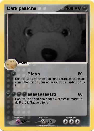 Pokemon Dark peluche