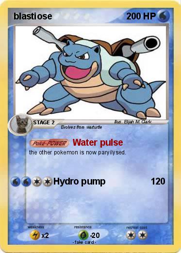Pokemon blastiose