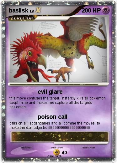 Pokemon baslisk