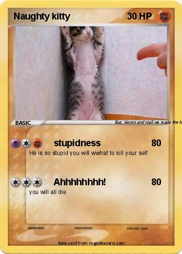 Pokemon Naughty kitty