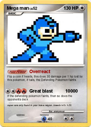 Pokemon Mega man