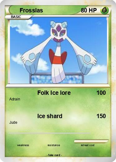 Pokemon Frosslas