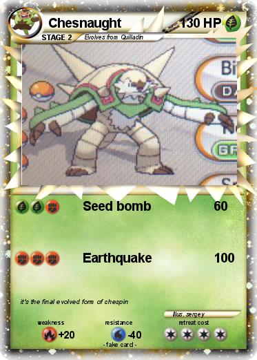Pokemon Chesnaught