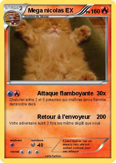 Pokemon Mega nicolas EX