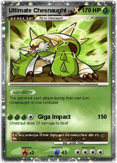 Pokemon Ultimate Chesnaught