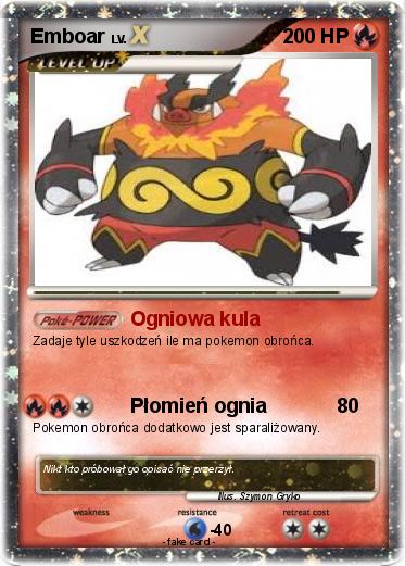 Pokemon Emboar