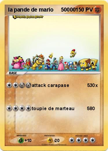 Pokemon la pande de mario     50000