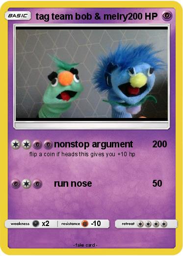 Pokemon tag team bob & melry