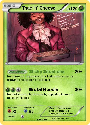 Pokemon Thac 'n' Cheese