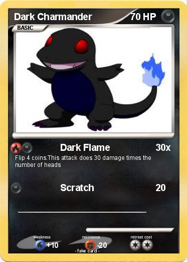 Pokemon Dark Charmander