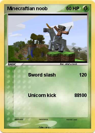 Pokemon Minecraftian noob