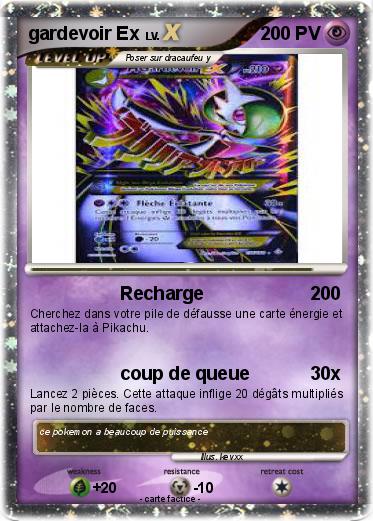 Pokemon gardevoir Ex