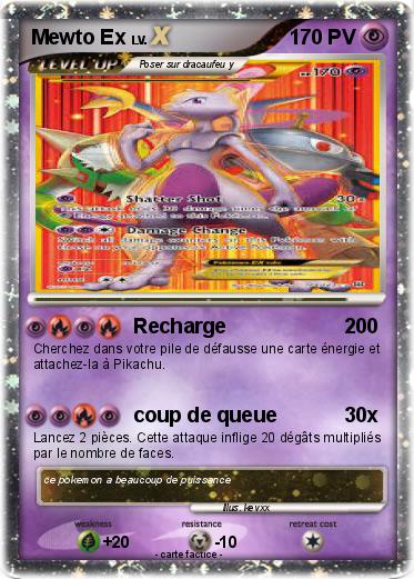 Pokemon Mewto Ex