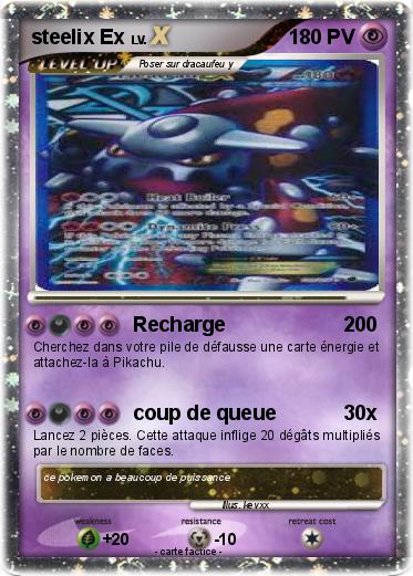 Pokemon steelix Ex