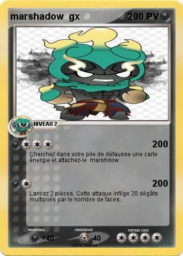 Pokemon marshadow  gx
