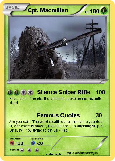 Pokemon Cpt. Macmillan