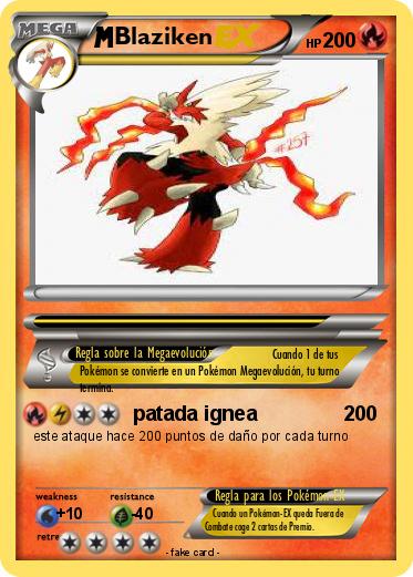 Pokemon Blaziken