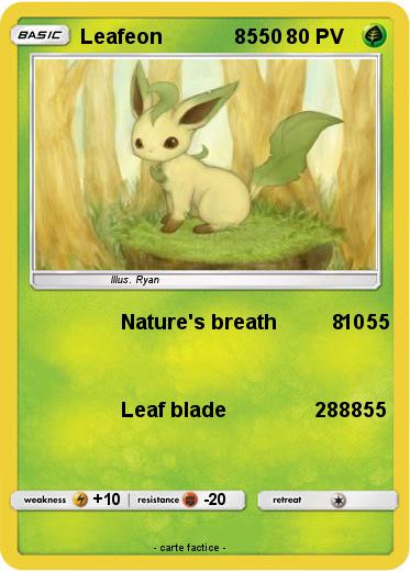 Pokemon Leafeon             8550