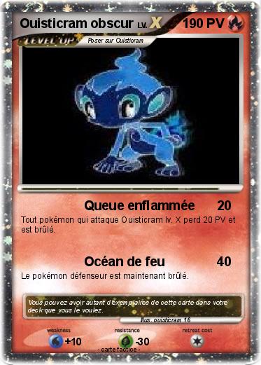 Pokemon Ouisticram obscur