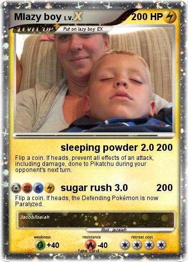 Pokemon Mlazy boy