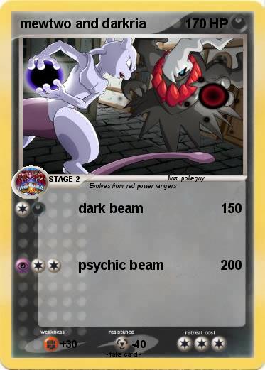Pokemon mewtwo and darkria