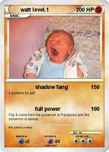 Pokemon watt level.1