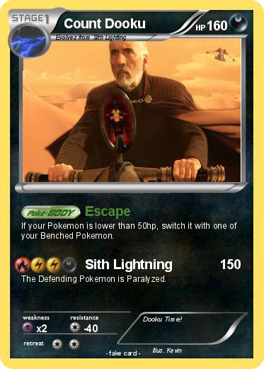 Pokemon Count Dooku