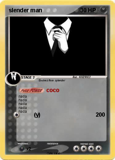 Pokemon slender man