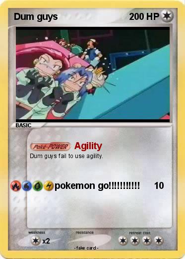 Pokemon Dum guys