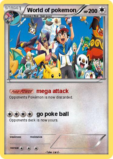 Pokemon World of pokemon