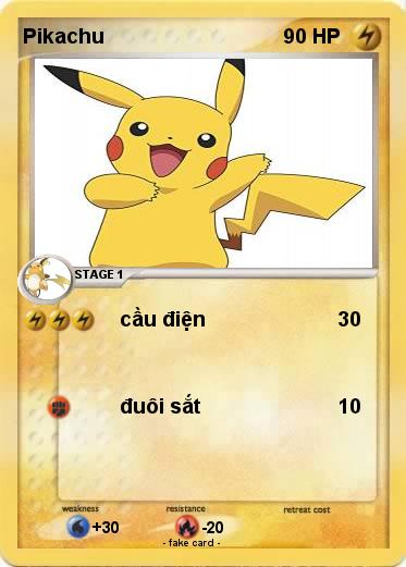 Pokemon Pikachu