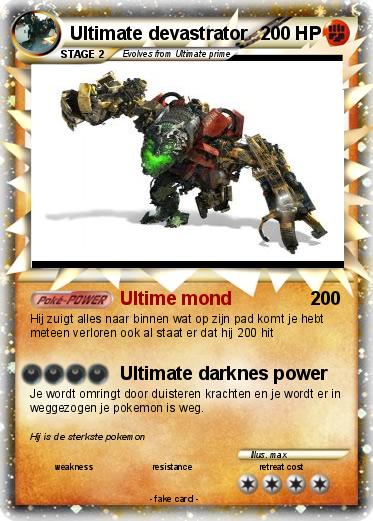 Pokemon Ultimate devastrator