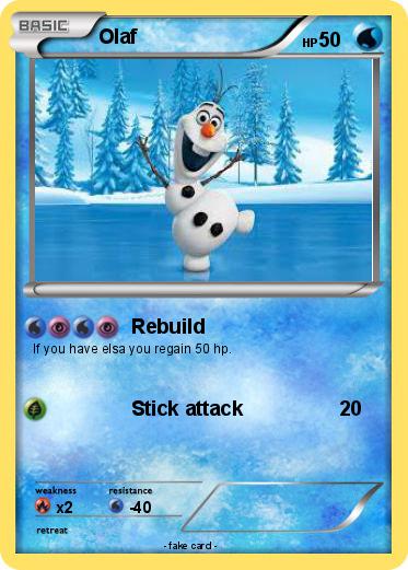 Pokemon Olaf