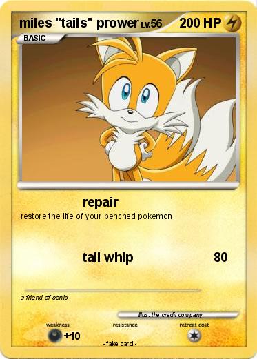 Pokemon miles "tails" prower