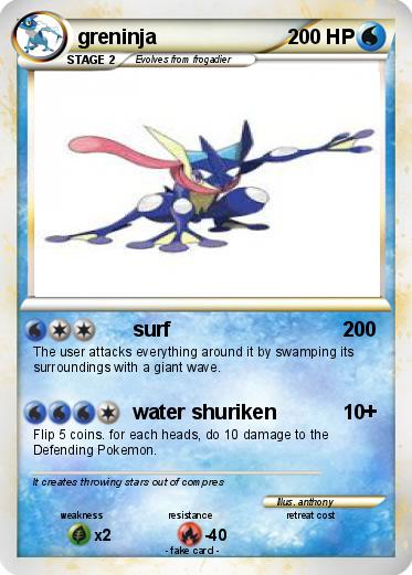 Pokemon greninja