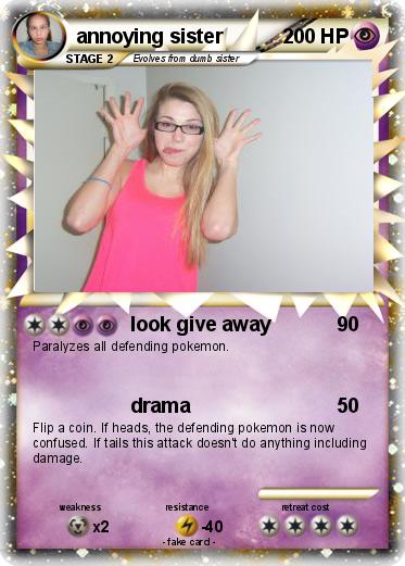 Pokemon annoying sister