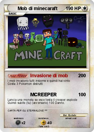 Pokemon Mob di minecaraft