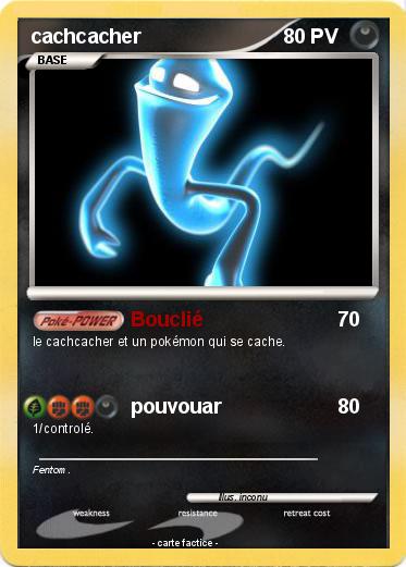 Pokemon cachcacher