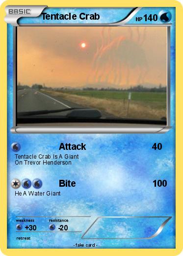 Pokemon Tentacle Crab
