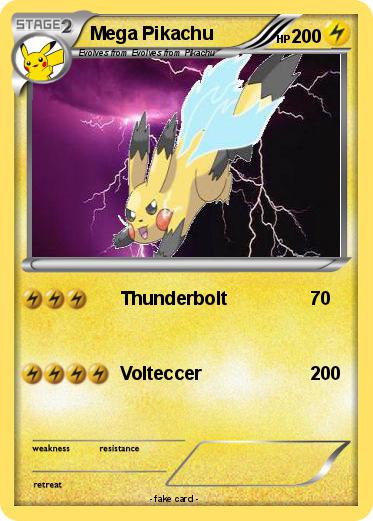Pokemon Mega Pikachu